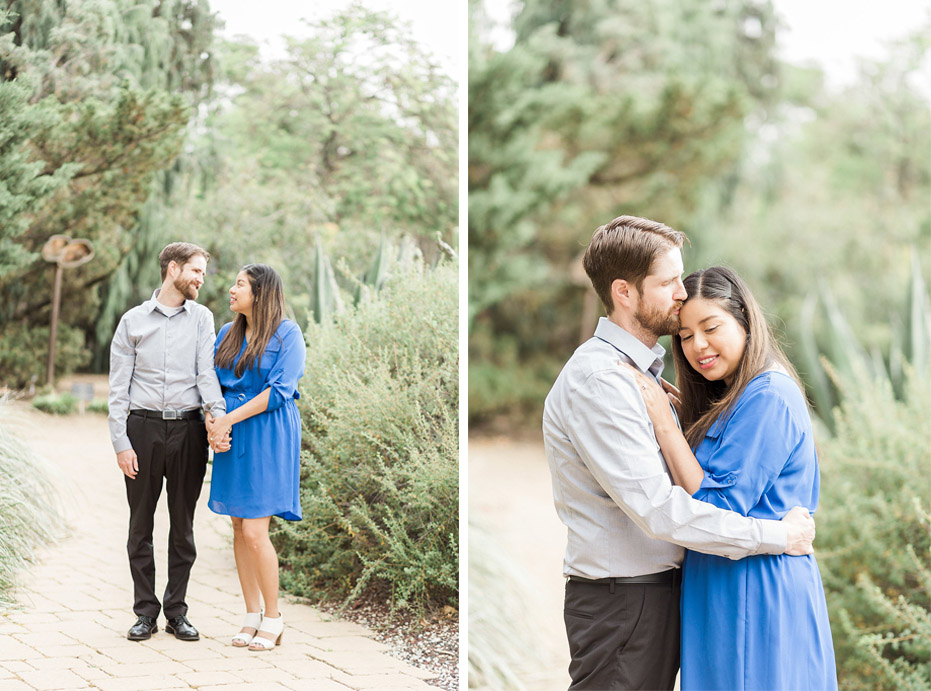 Herb Garden Inspired Engagement Shoot At The LA Arboretum Arcadia By Madison Ellis Photography