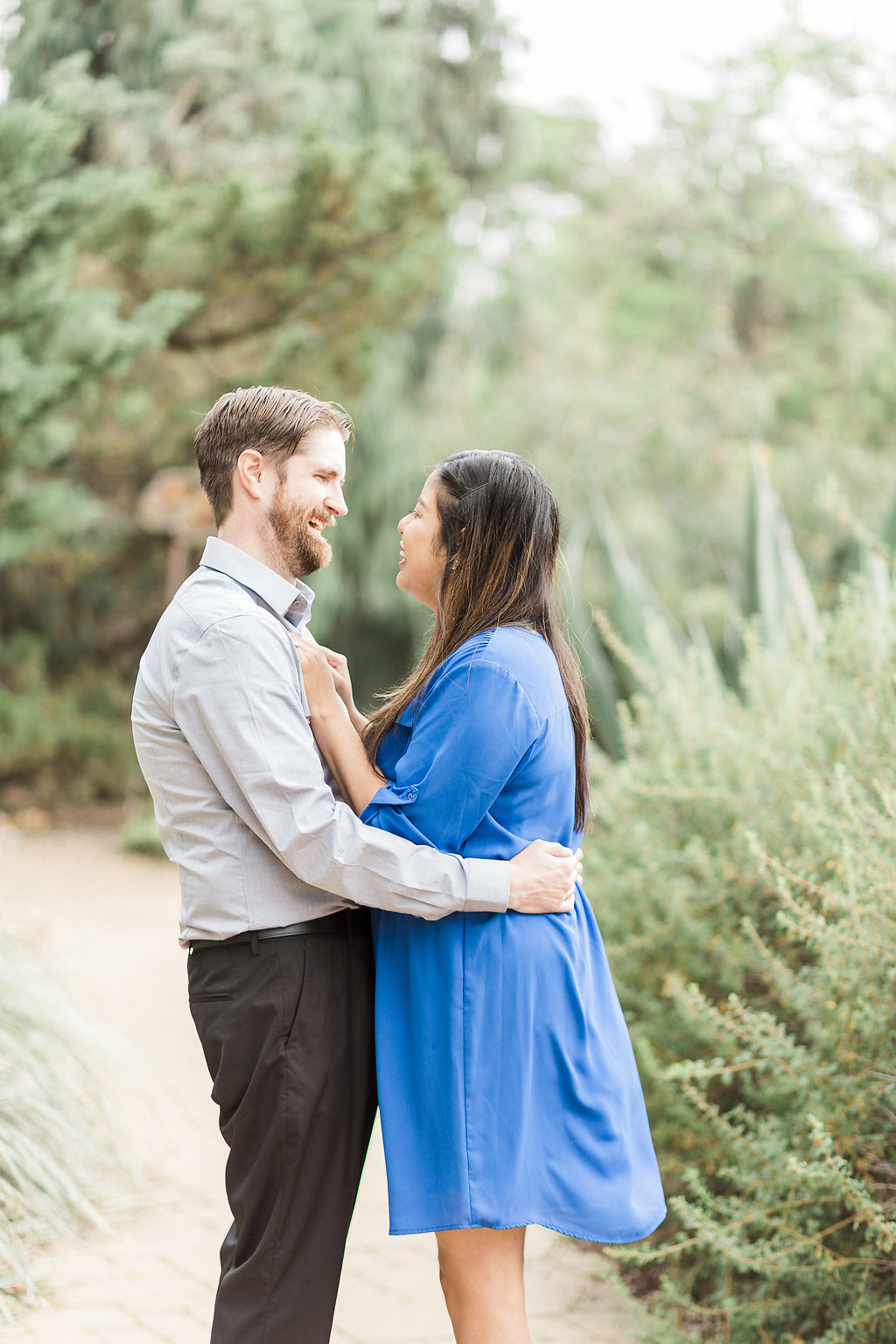 Herb Garden Inspired Engagement Shoot At The LA Arboretum Arcadia By Madison Ellis Photography