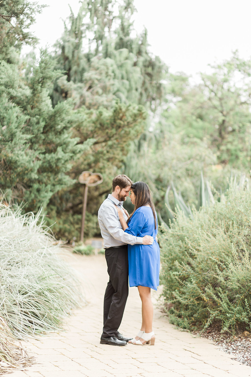 Herb Garden Inspired Engagement Shoot At The LA Arboretum Arcadia By Madison Ellis Photography
