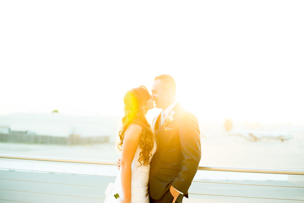 A country and airplane Inspired wedding at Cal Aero in Chino by Madison Ellis Photography