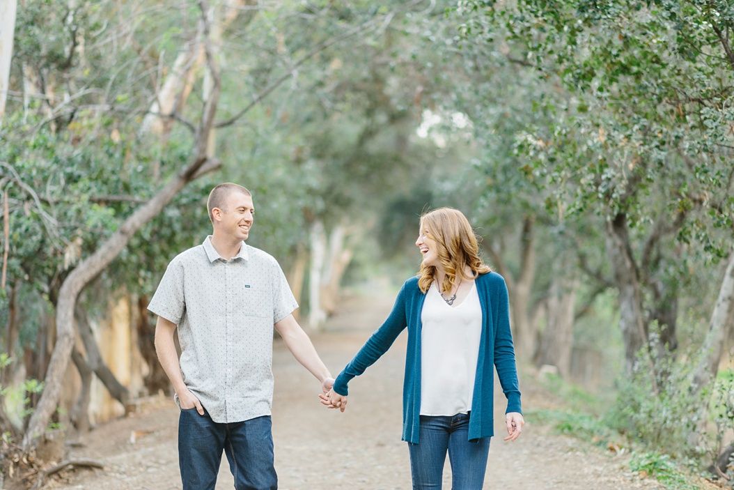 Open Field Engagement Session Near Los Angeles