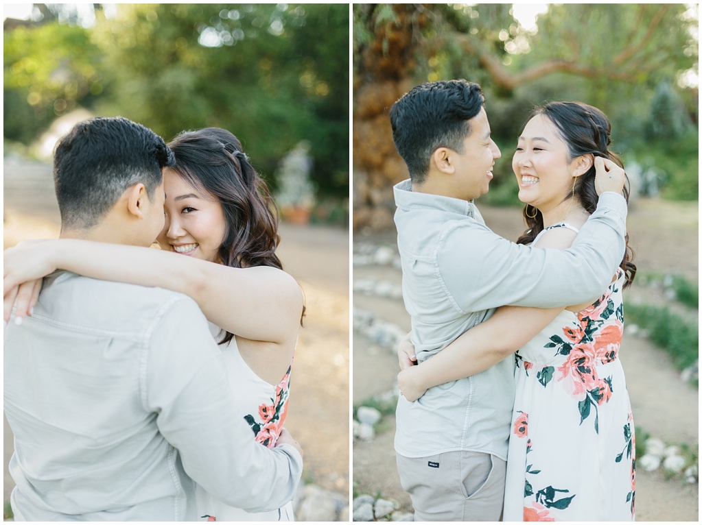 Organic floral inspired spring engagement session at Arlington Gardens Pasadena by wedding photographer Madison Ellis. (12)