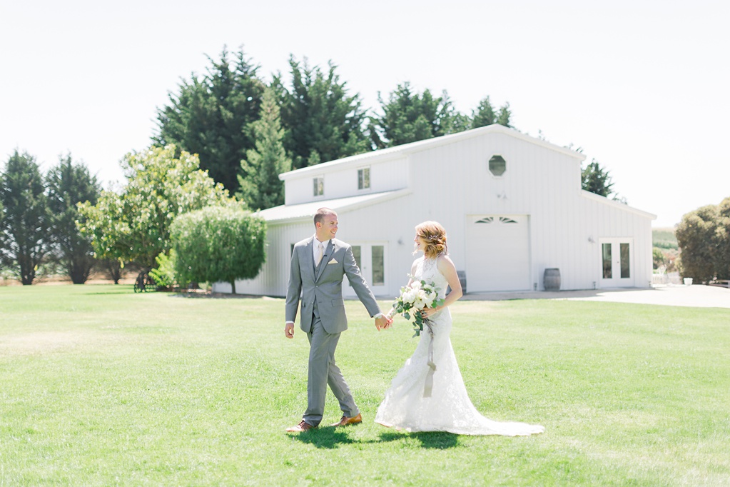 White Barn Inspired Summer Wedding In The Valley of Arroyo Grande, California by Wedding Photographer Madison Ellis. (103)