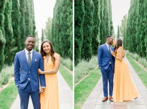 Glamorous European engagement photos at Greystone Mansion by Madison Ellis Photography (27)