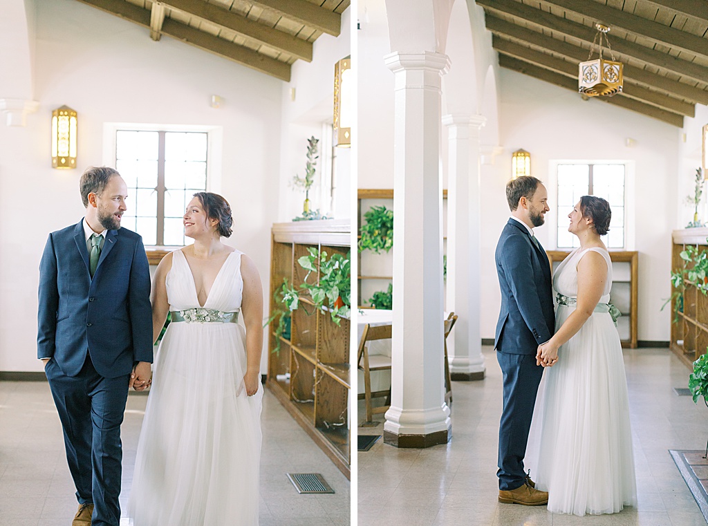 Plant inspired wedding in Eagle Rock at the Eagle Rock Center for the Arts Los Angeles (40)