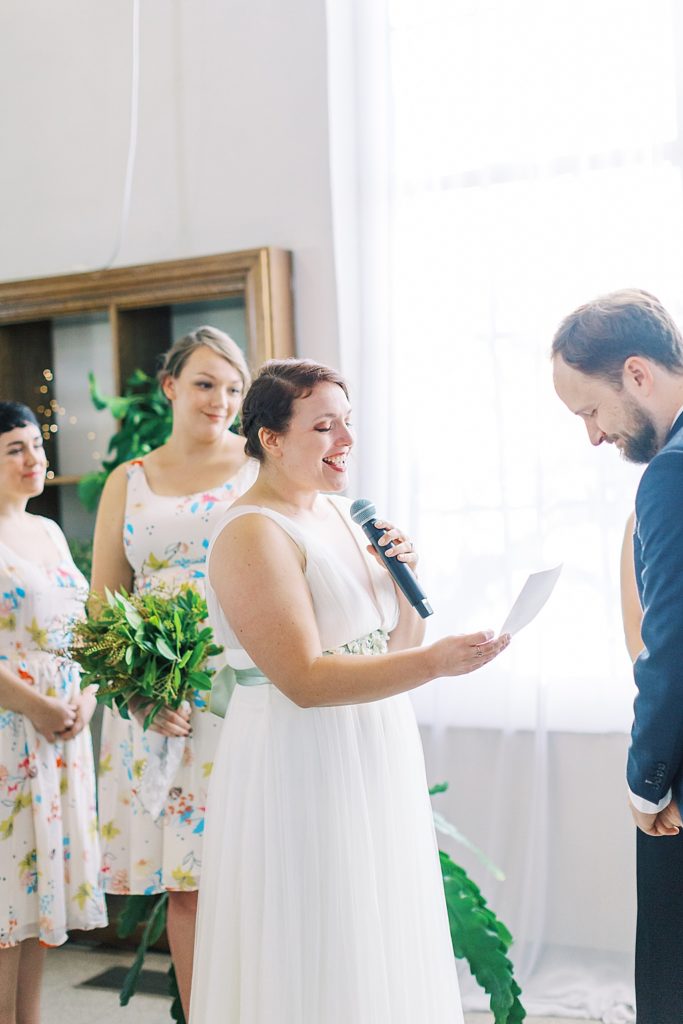 Plant inspired wedding in Eagle Rock at the Eagle Rock Center for the Arts Los Angeles (22)