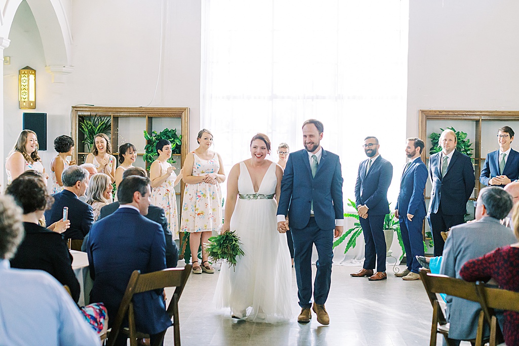 Plant inspired wedding in Eagle Rock at the Eagle Rock Center for the Arts Los Angeles (19)