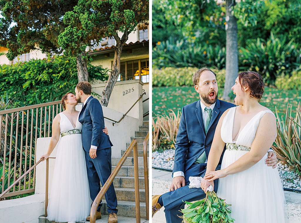 Plant inspired wedding in Eagle Rock at the Eagle Rock Center for the Arts Los Angeles (15)