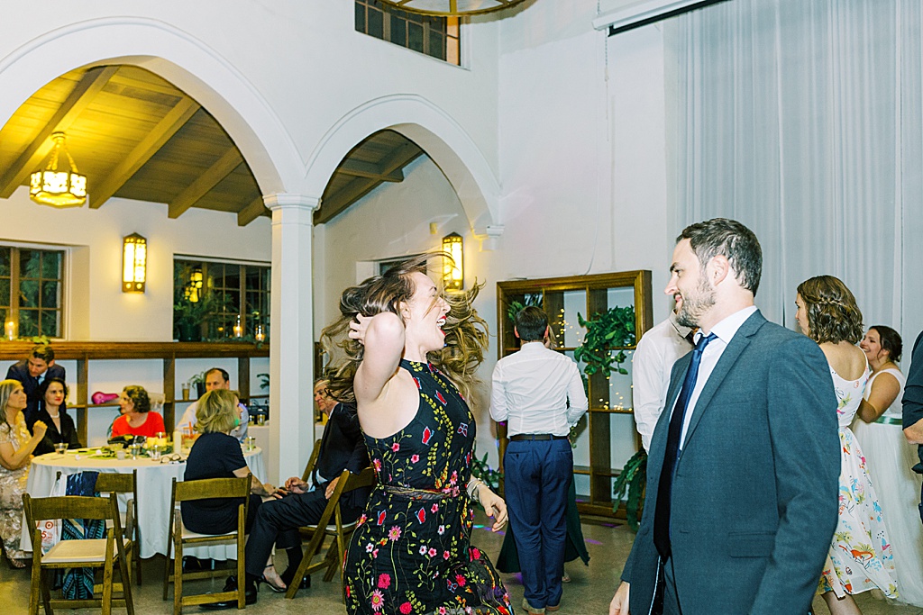 Plant inspired wedding in Eagle Rock at the Eagle Rock Center for the Arts Los Angeles (3)