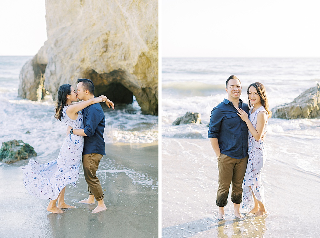 El Matador Malibu Engagement Session: Eric + Alyssa