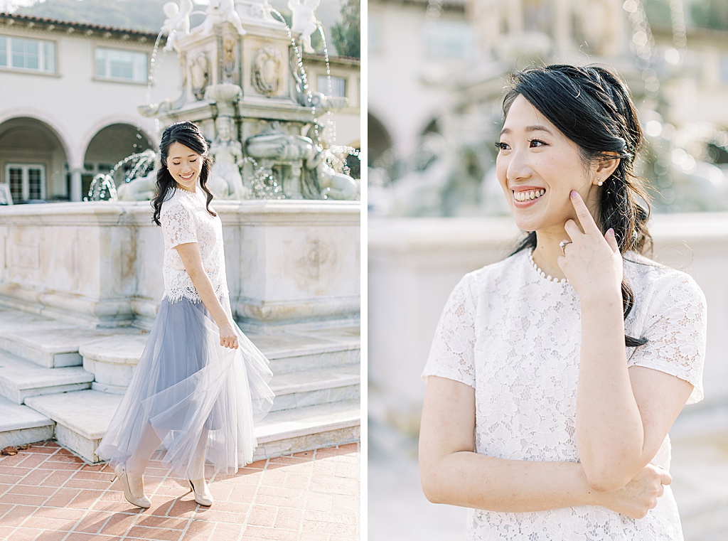 Spring engagement session at Malaga Cove Plaza by Madison Ellis Photography (12)