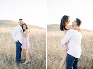 A golden grass engagement session in Irvine California By Los Angeles Wedding Photographer Madison Ellis Photography (11)