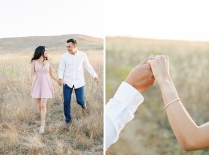 A golden grass engagement session in Irvine California By Los Angeles Wedding Photographer Madison Ellis Photography (7)