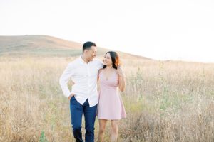 A golden grass engagement session in Irvine California By Los Angeles Wedding Photographer Madison Ellis Photography (6)