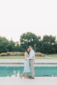 Luxury Los Angeles Arboretum Engagement Session In The Rose Garden By Madison Ellis Photography