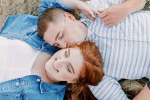 Golden Grass Engagement Session by Madison Ellis Photography